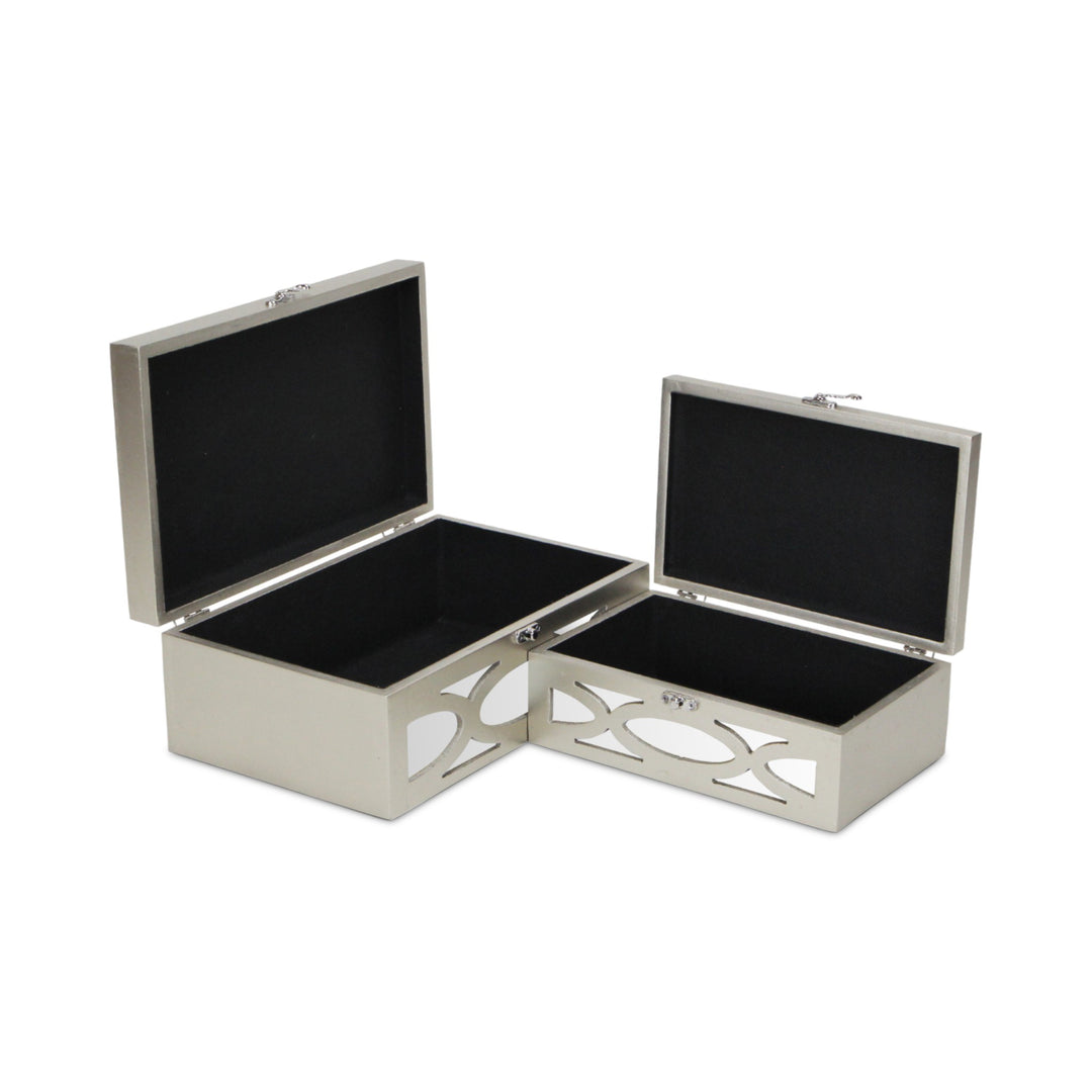 4668-2CHG - Harlane Mirrored Champagne Boxes