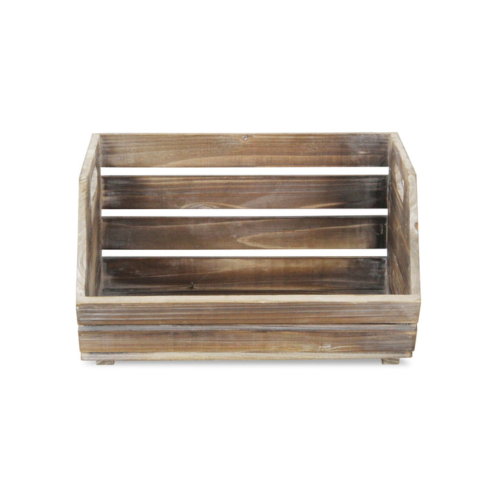 4814BR - Thero Slatted Wooden Crate