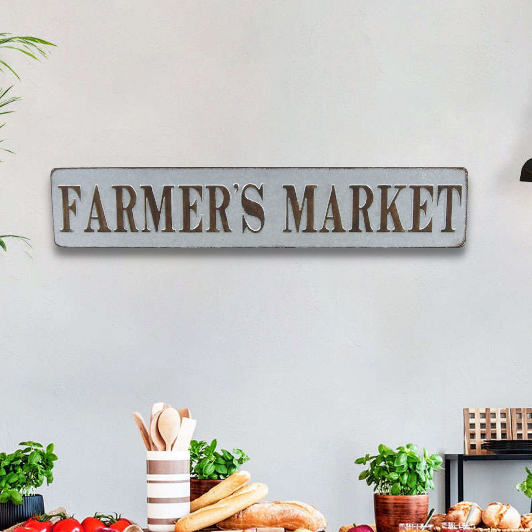 4866 - Grainvale "Farmers Market" Sign