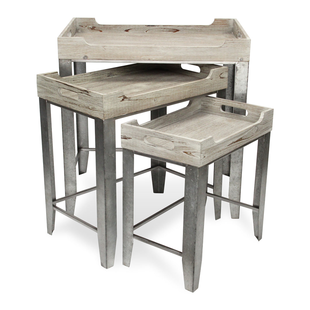 4978-3GW - Whitman Gray Tray Tables