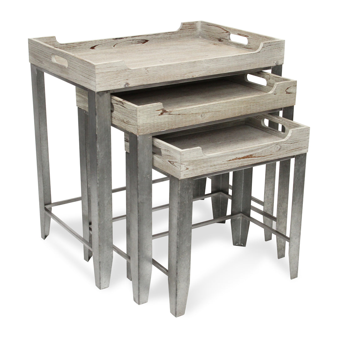 4978-3GW - Whitman Gray Tray Tables