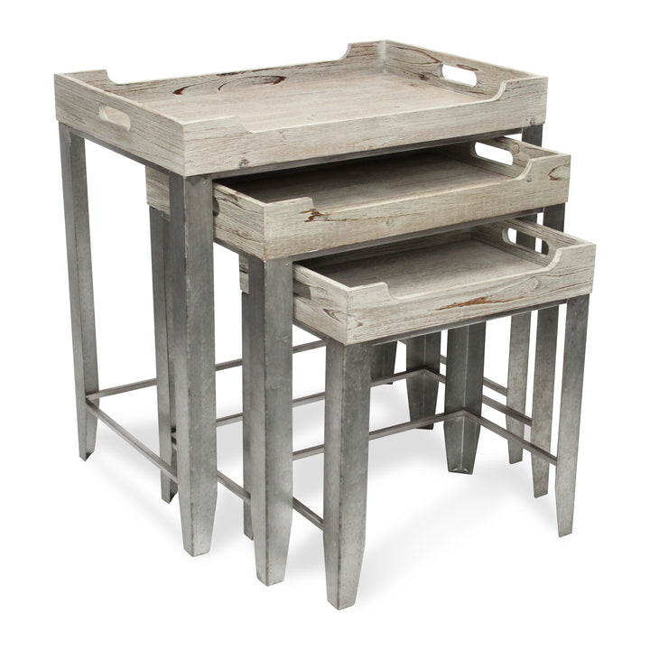 4978-3GW - Whitman Gray Tray Tables