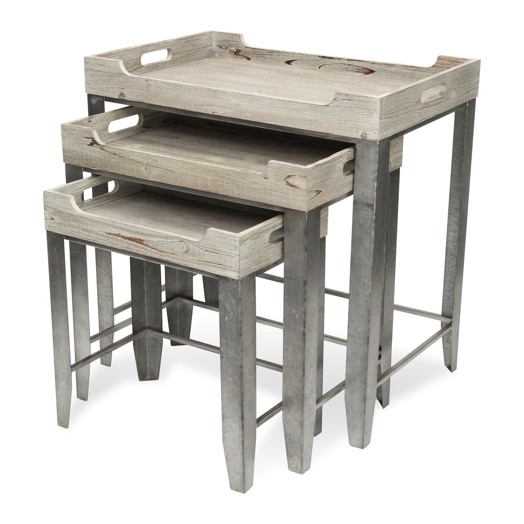 4978-3GW - Whitman Gray Tray Tables