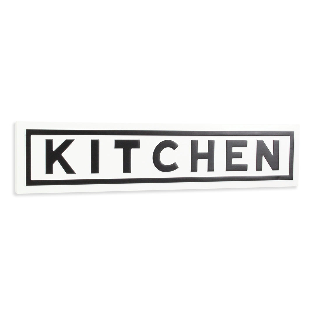 5000R-WT - Callo White "Kitchen" Sign