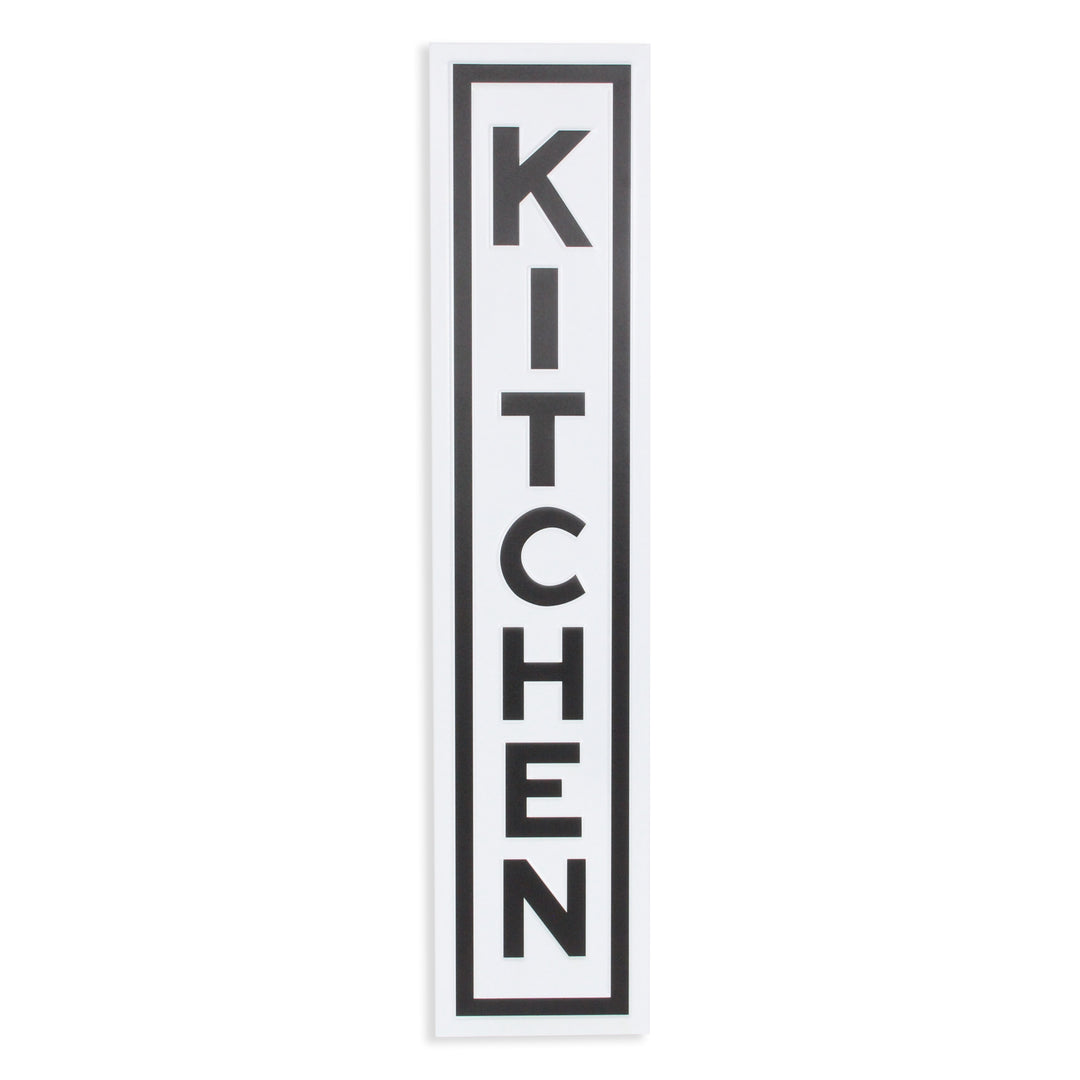 5000WT - Callo White "Kitchen" Sign