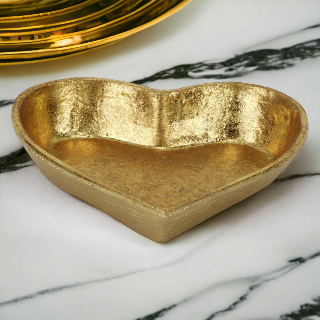 5173H-GD - Isano Heart Catchall Dish