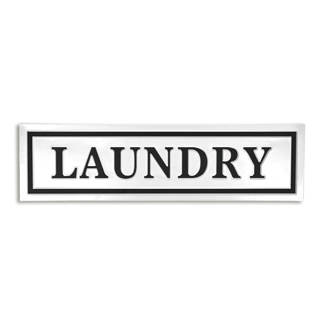 5285LDY-WT - Arabella Laundry Sign - White