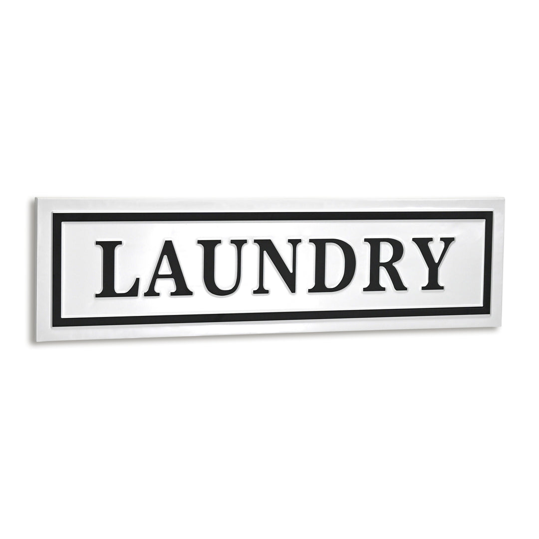 5285LDY-WT - Arabella Laundry Sign - White