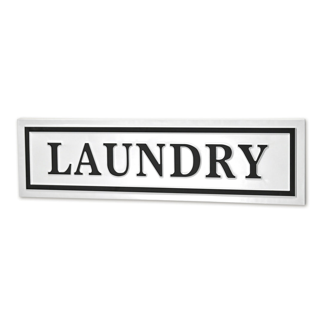 5285LDY-WT - Arabella Laundry Sign - White