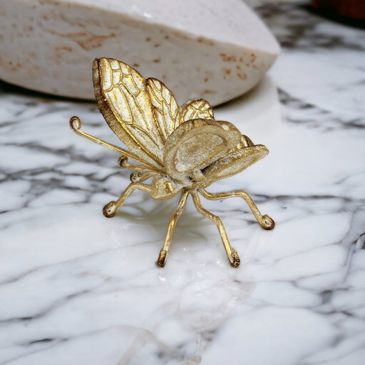 5329GD - Selina Gold Cast Iron Butterfly