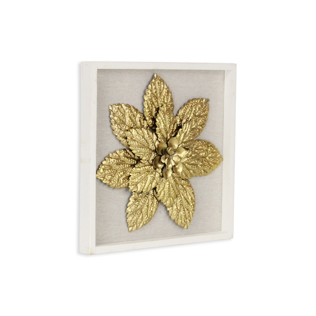 5440 - Vita Framed Metal Flower