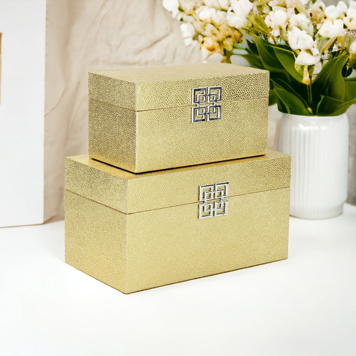 5627-2GD - Galena Gold Boxes