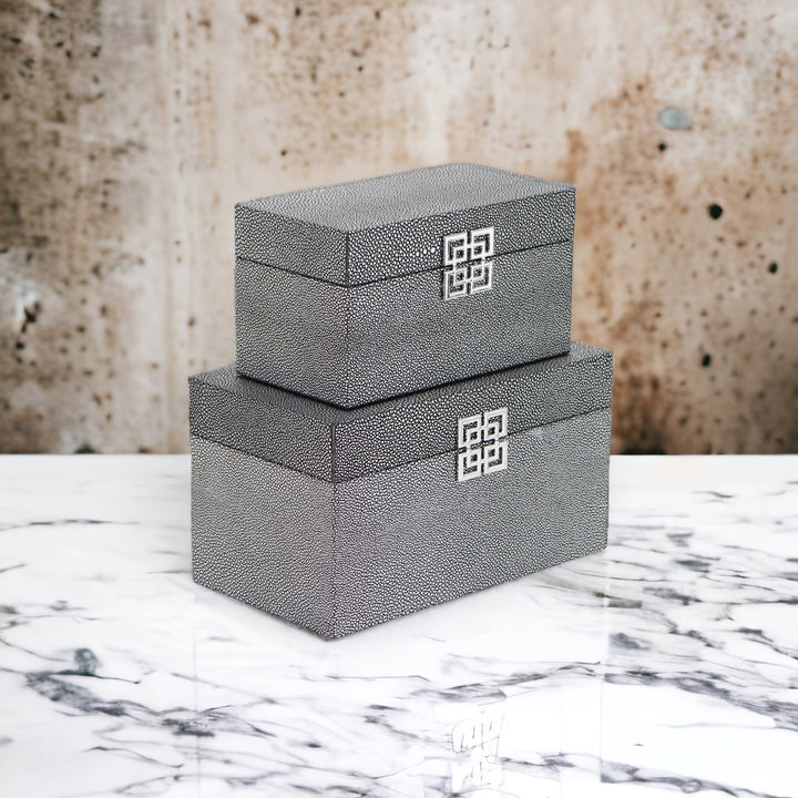 5627-2 - Galena Silver Boxes