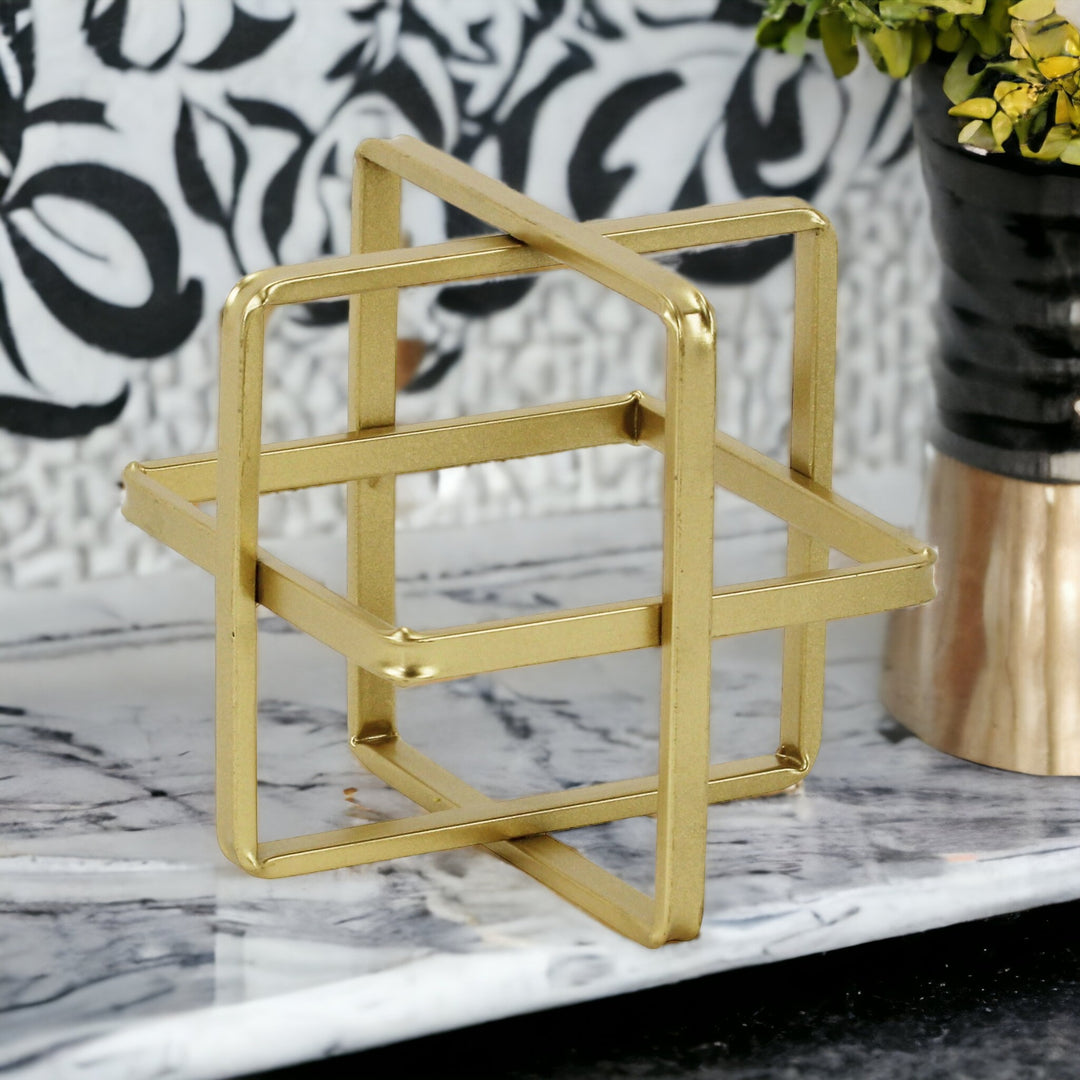 5699L-GD - Alle Golden Decor Cube