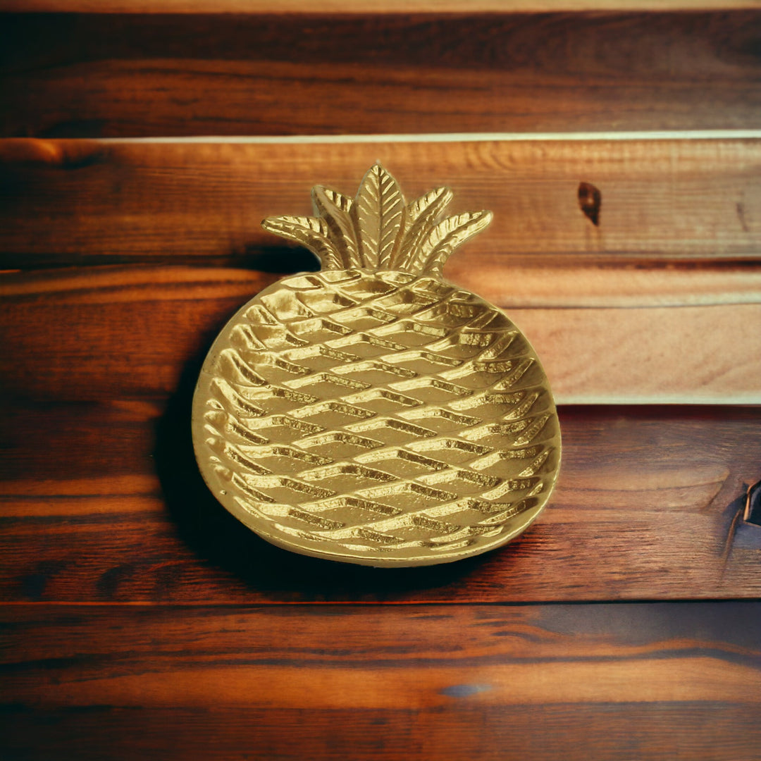 5772GD - Erlen Cast Iron Pineapple - Gold