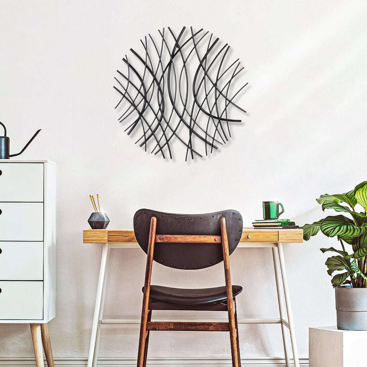 5847BK - Eleni Wall Decor - Black