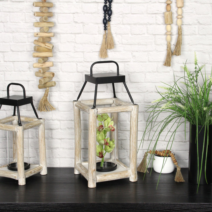 5880L - Bexley Wood Lantern - Large