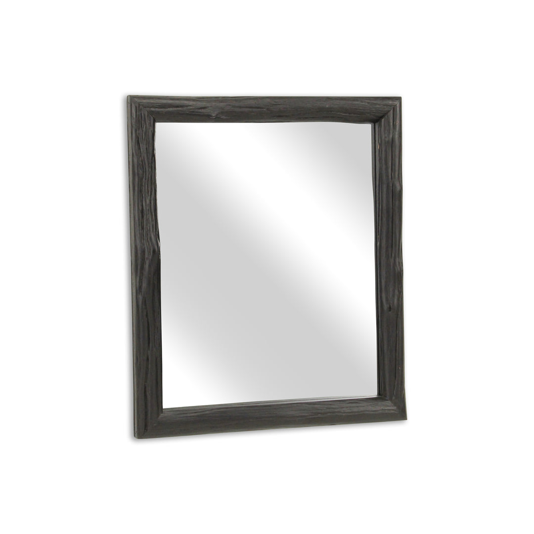 5882BK - Emmalora Wood Mirror - Black