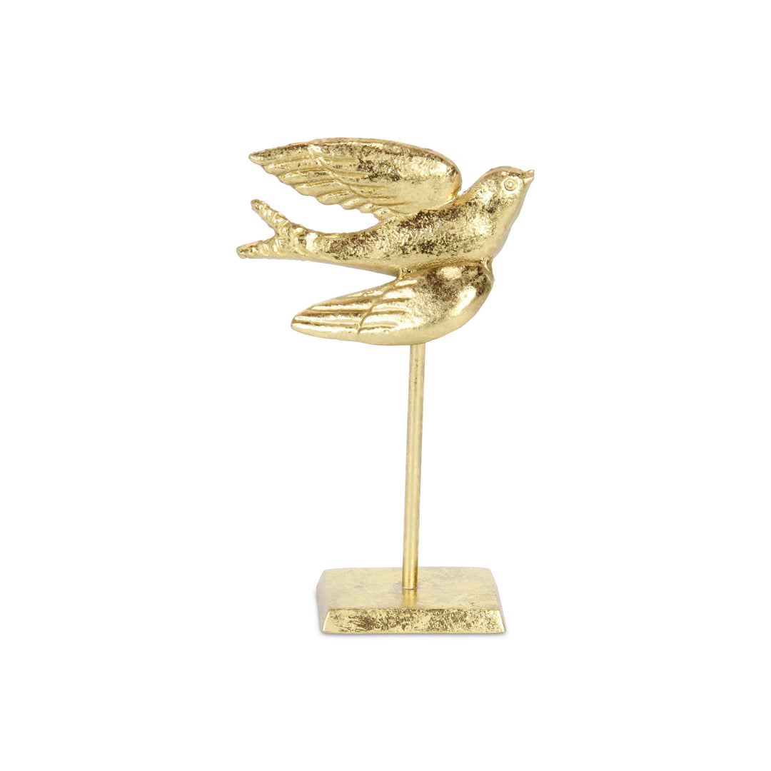 5883GD-L - Lirondelle Golden Swallow Décor