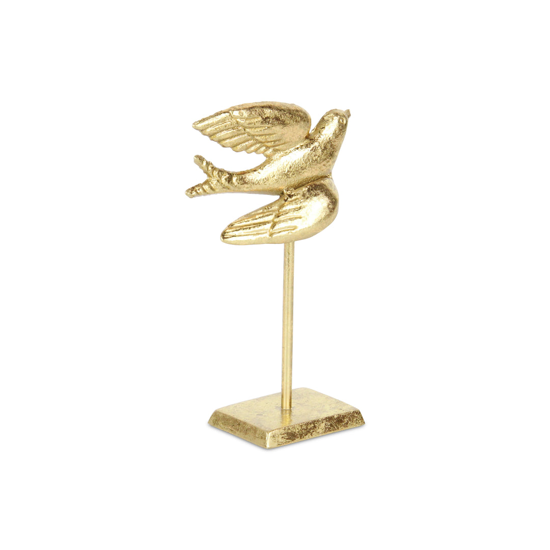 5883GD-L - Lirondelle Golden Swallow Décor