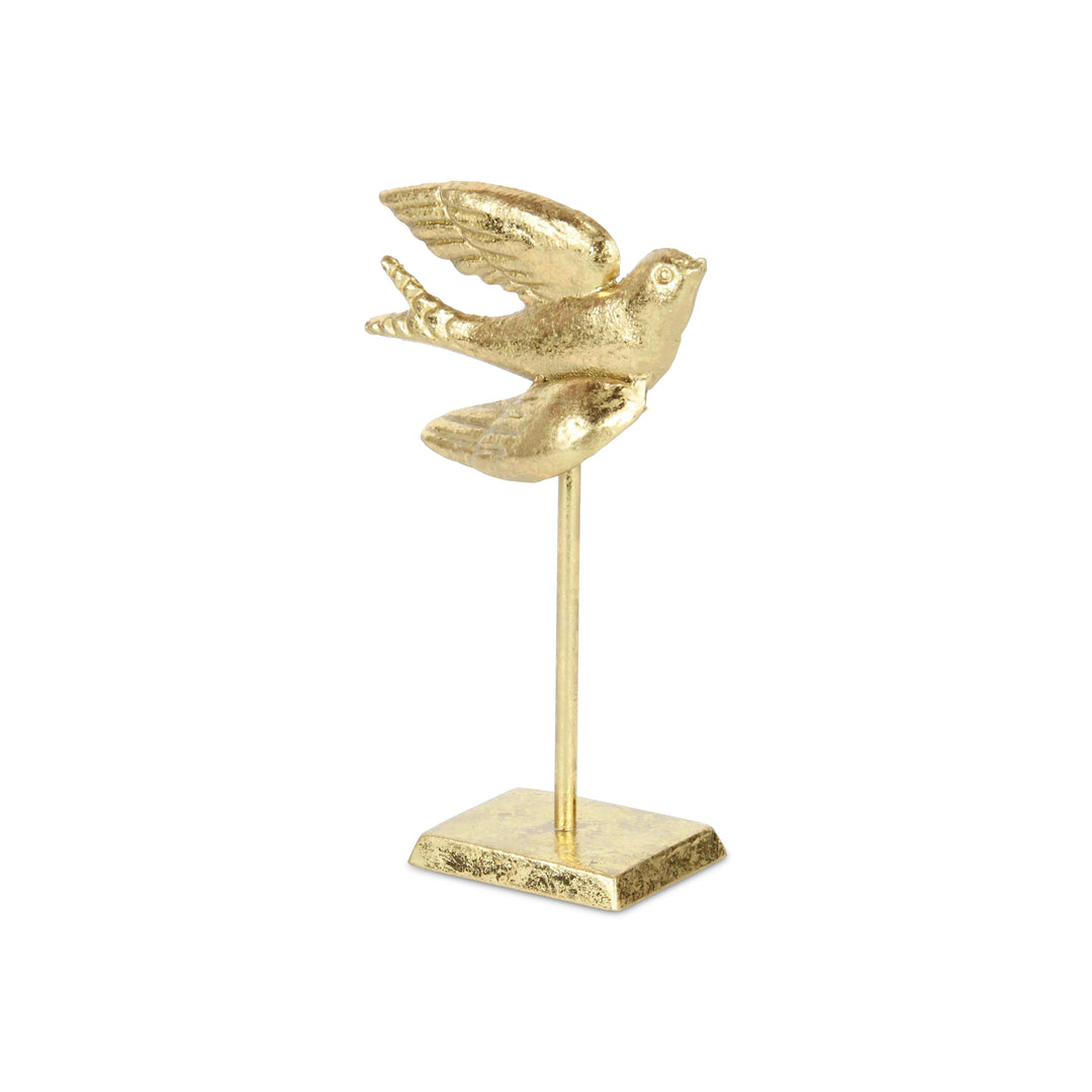 5883GD-L - Lirondelle Golden Swallow Décor