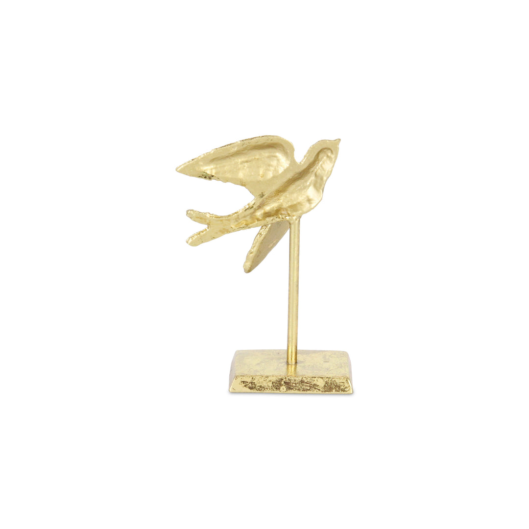 5883GD-S - Lirondelle Golden Swallow Décor