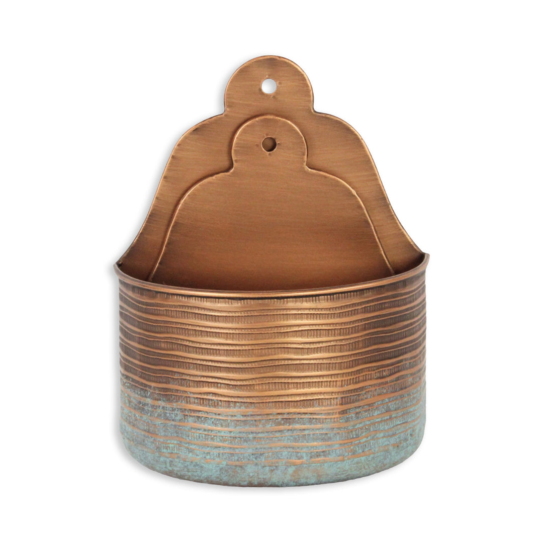 5899-2 - Kyani Copper Wall Vase Décor