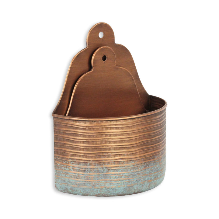 5899-2 - Kyani Copper Wall Vase Décor