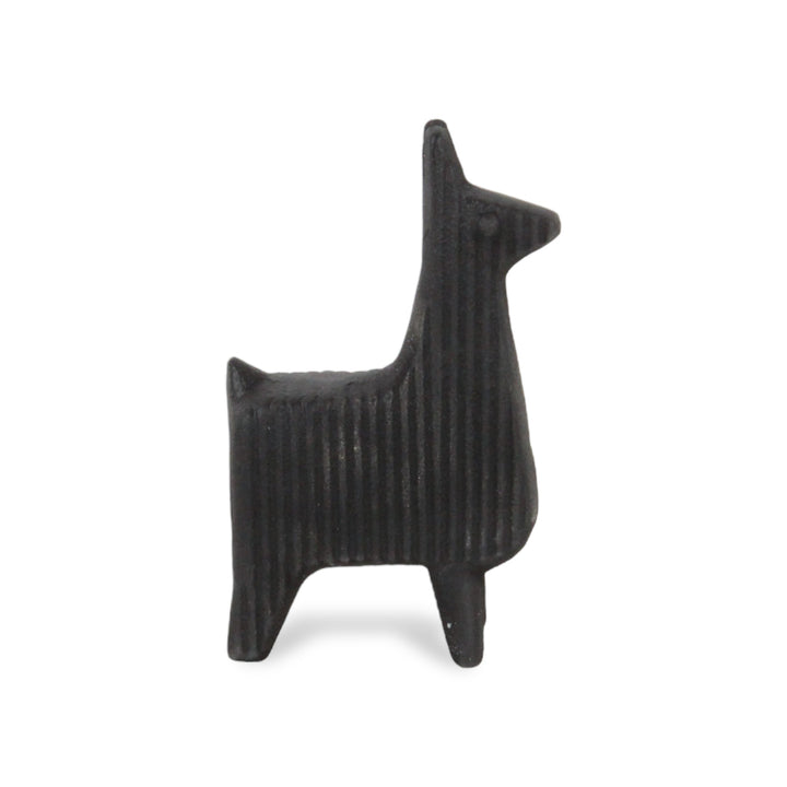 5901BK - Sidero Black Llama Décor