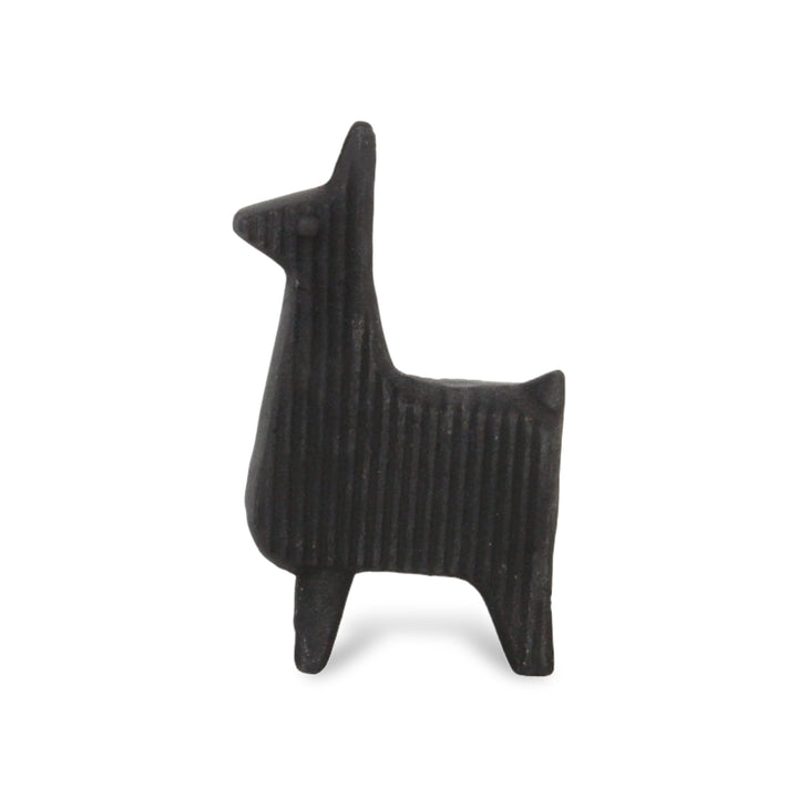 5901BK - Sidero Black Llama Décor