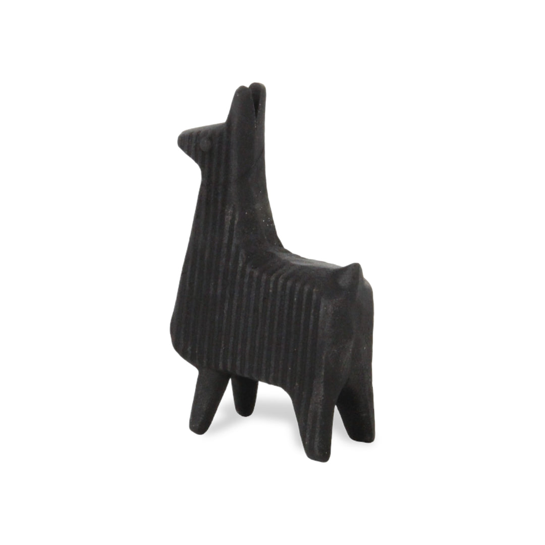 5901BK - Sidero Black Llama Décor