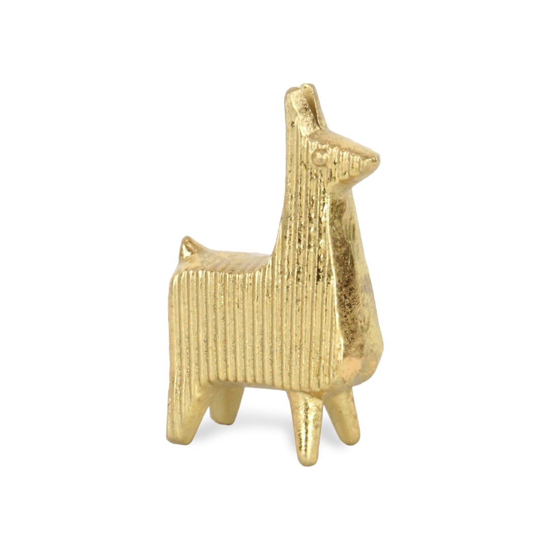 5901GD - Sidero Gold Llama Décor