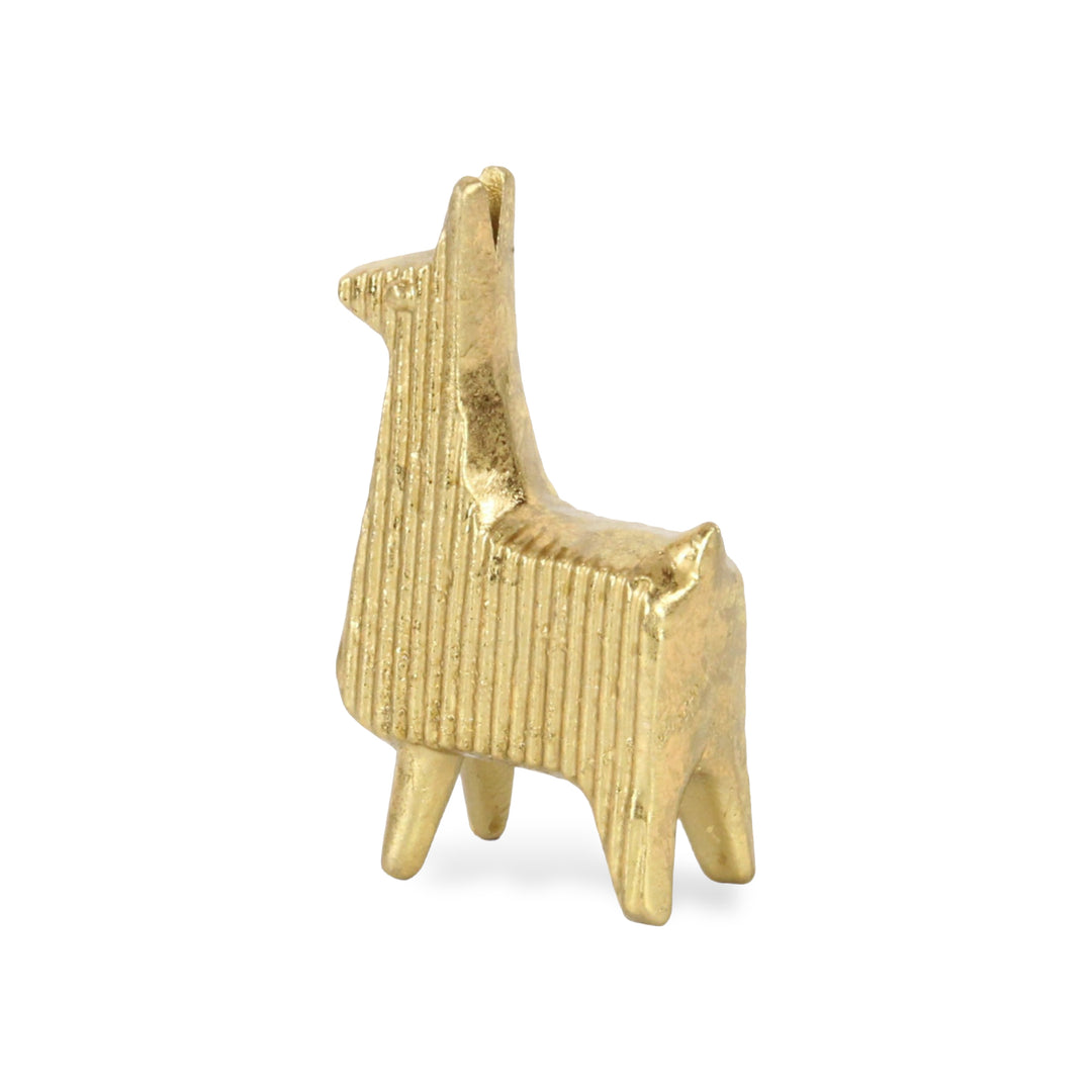 5901GD - Sidero Gold Llama Décor