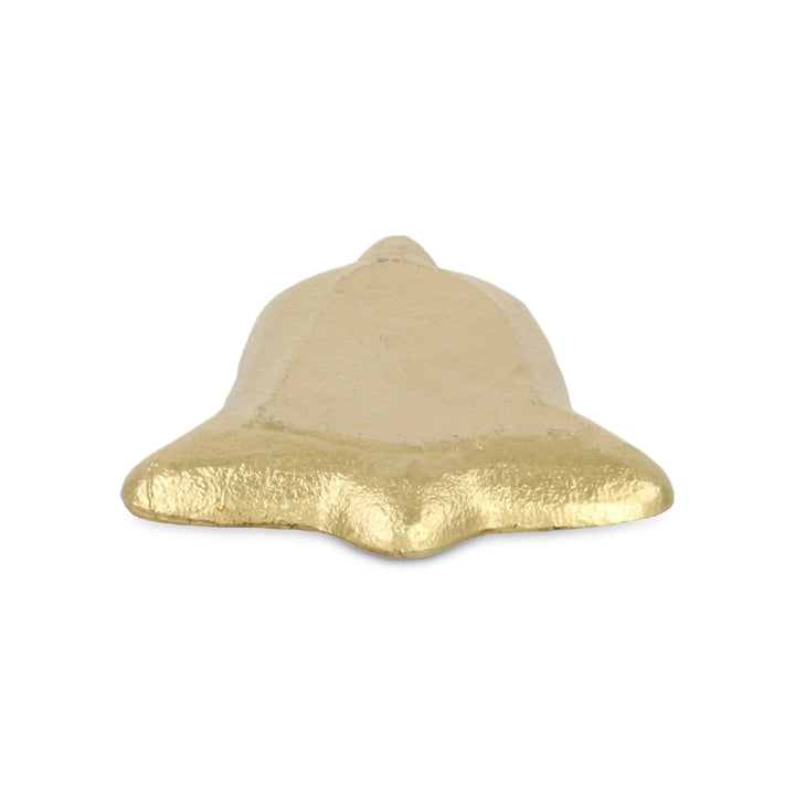 5902GD - Cast Iron X-mas Bell Dish - Gold