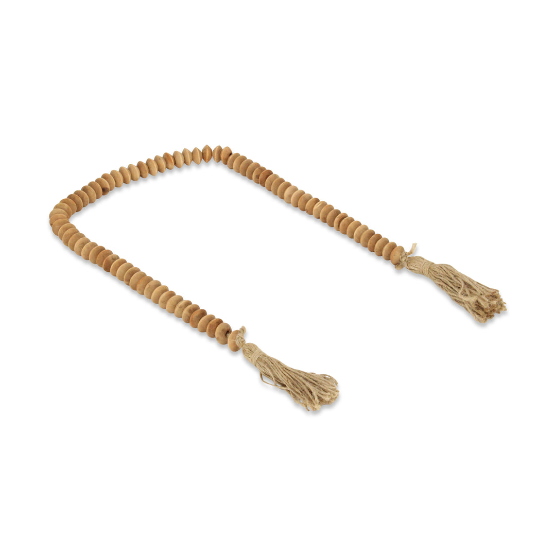 5904 - Akaida Wood Tassel Décor