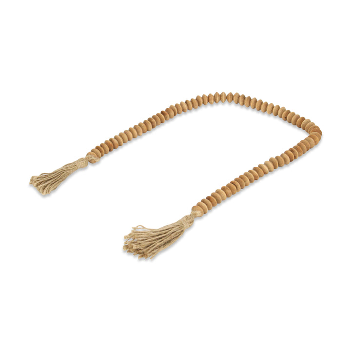 5904 - Akaida Wood Tassel Décor