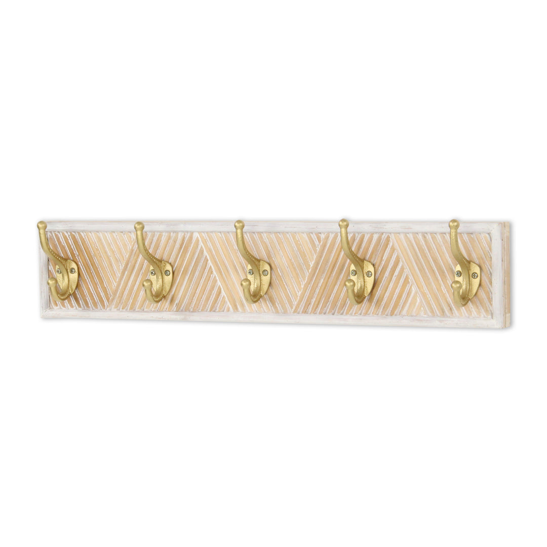 5914 - Zephyra Gold Hook Rack