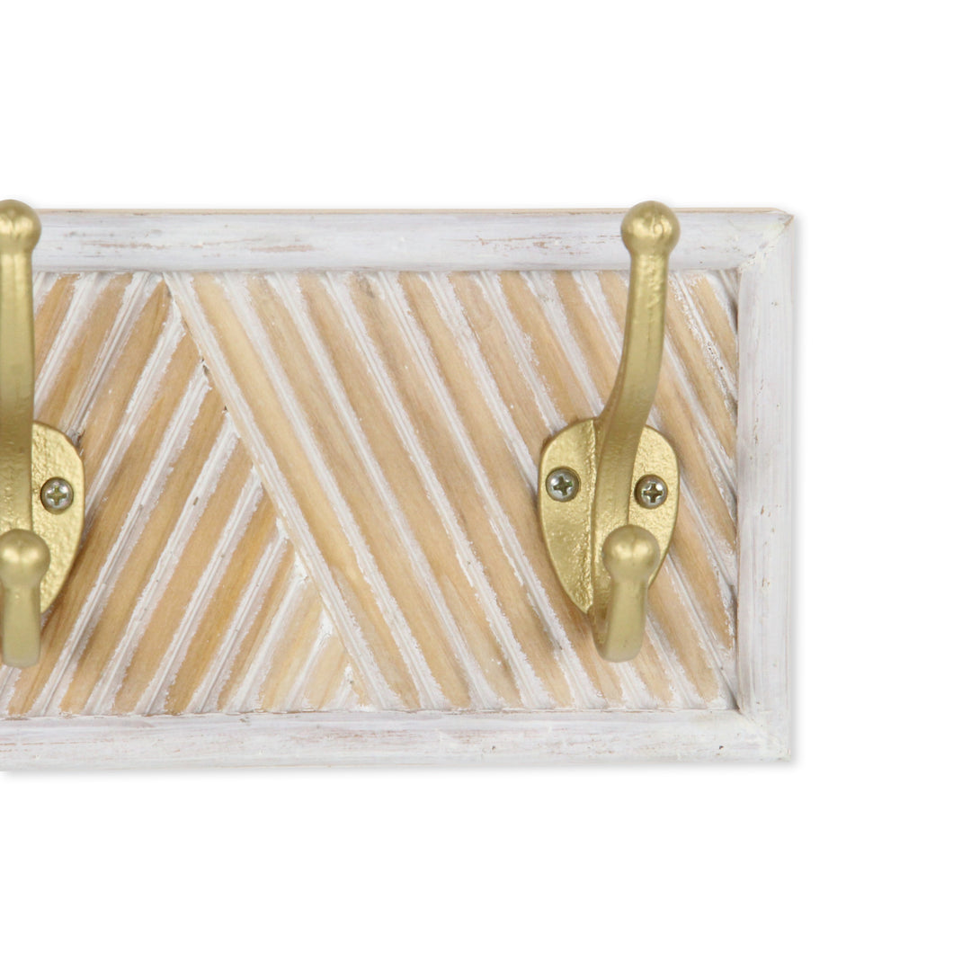 5914 - Zephyra Gold Hook Rack