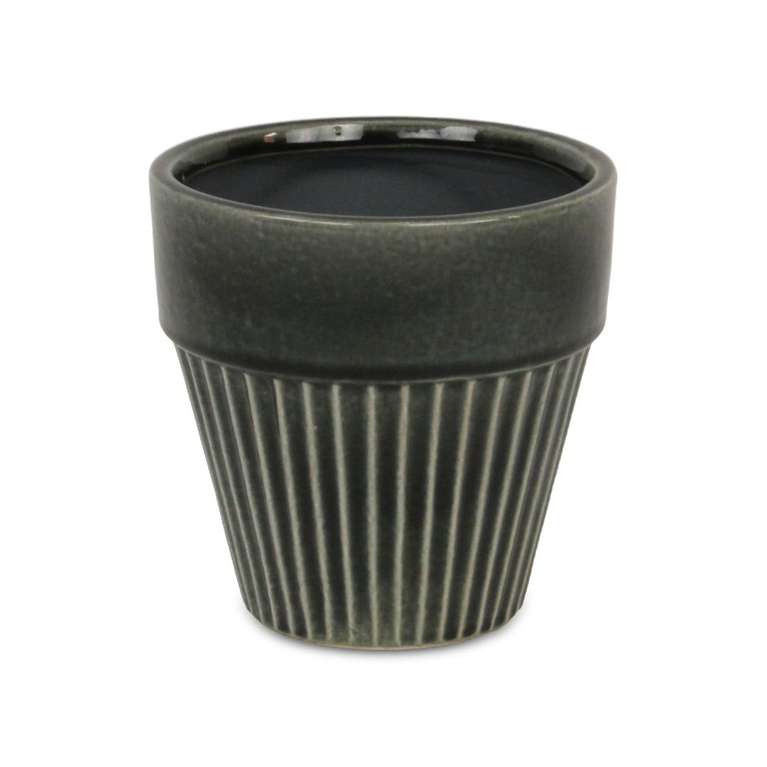 5922DG - Corseta Vertical Dark Gray Pot