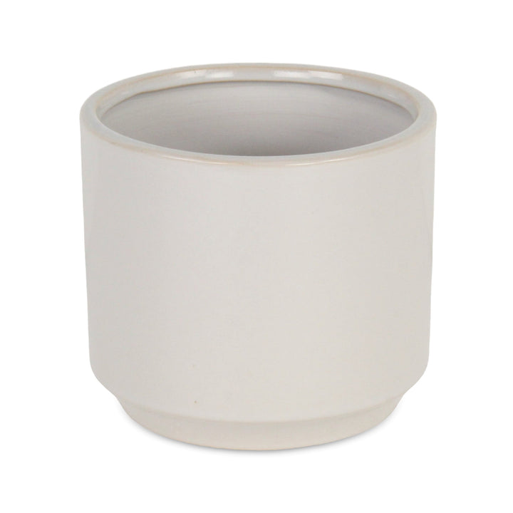 5928WT - Elegora Off-White Pot