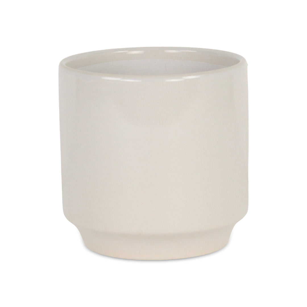 5928WT - Elegora Off-White Pot