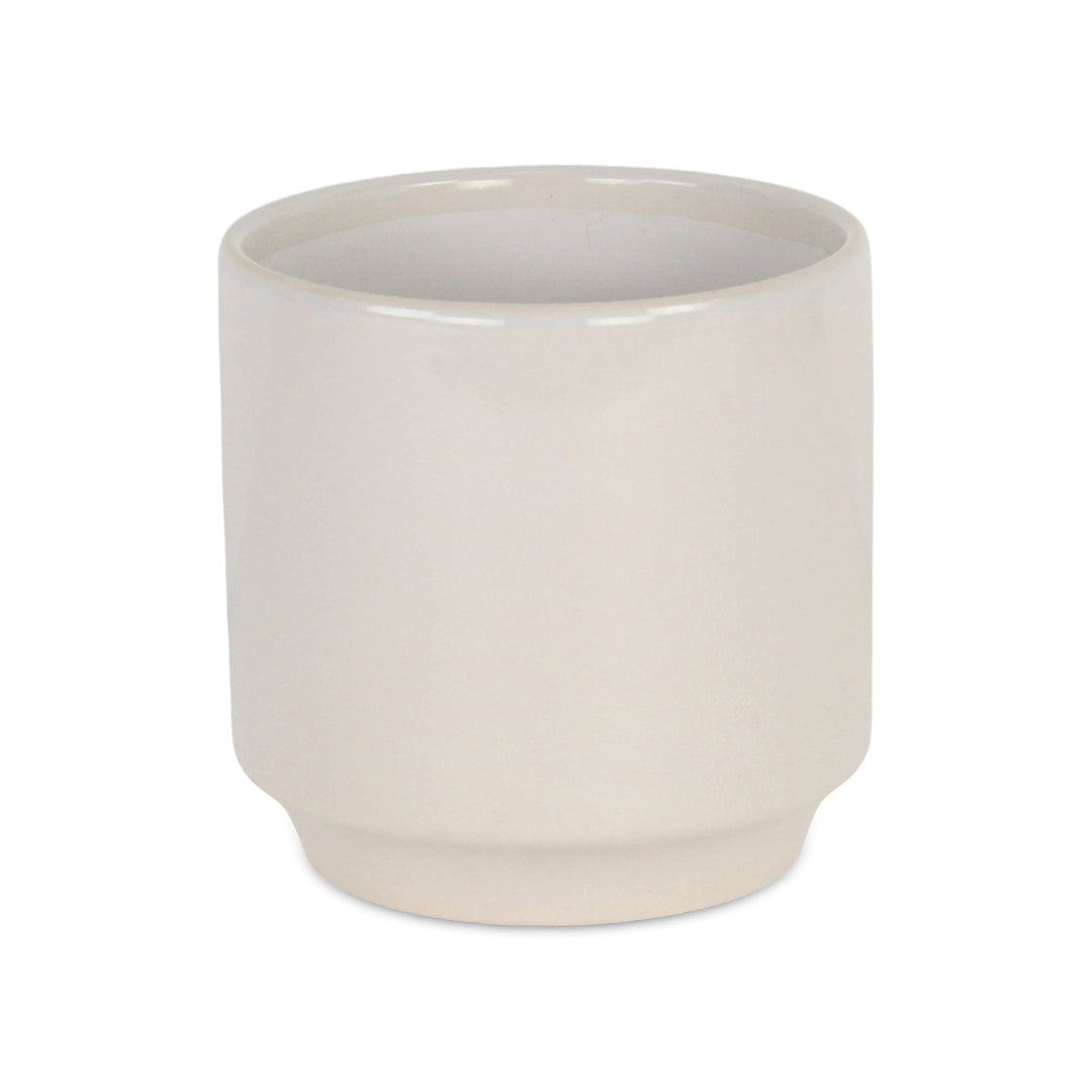 5928WT - Elegora Off-White Pot