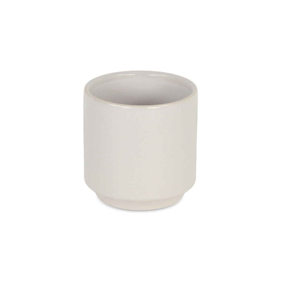 5928WT - Elegora Off-White Pot