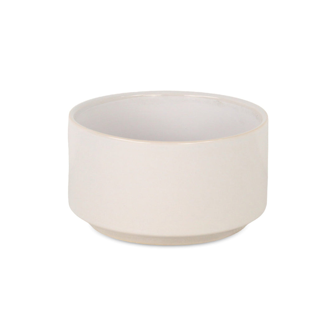 5932WT - Elegora Wide Off-White Pot