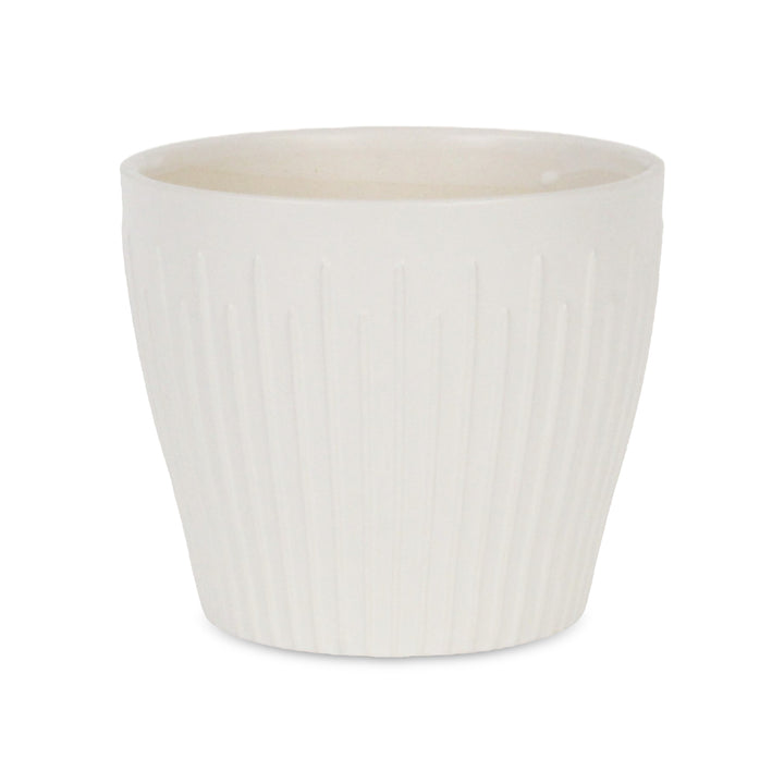 5938 - Currula Vertical White Pot