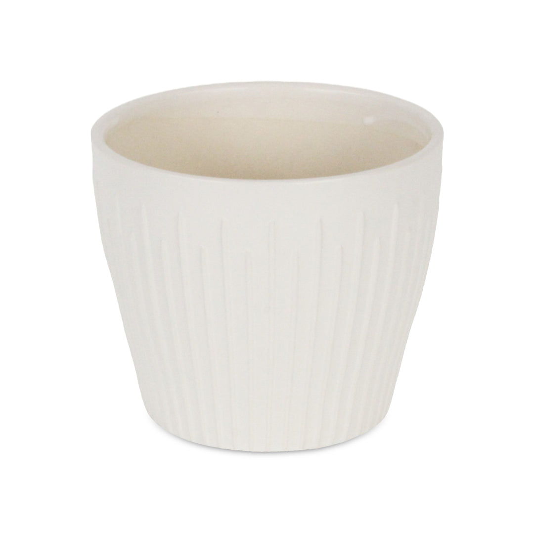 5938 - Currula Vertical White Pot