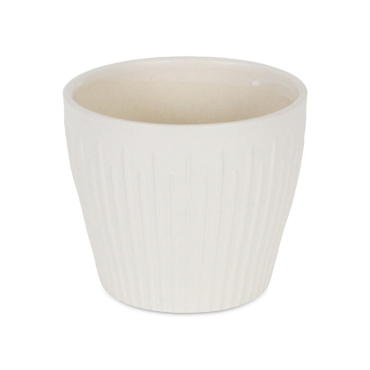 5938 - Currula Vertical White Pot