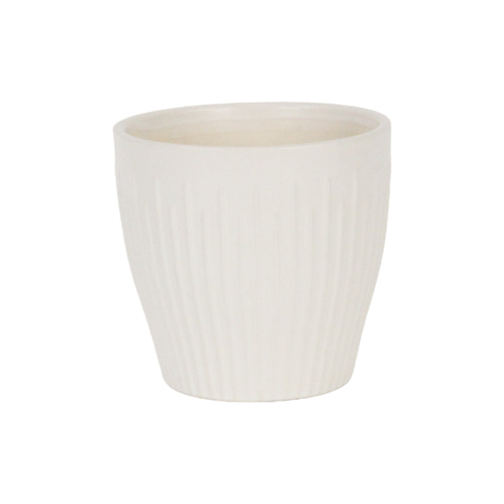 5938 - Currula Vertical White Pot