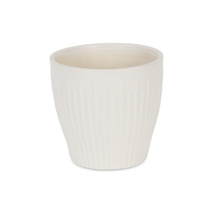 5938 - Currula Vertical White Pot