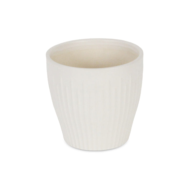 5938 - Currula Vertical White Pot